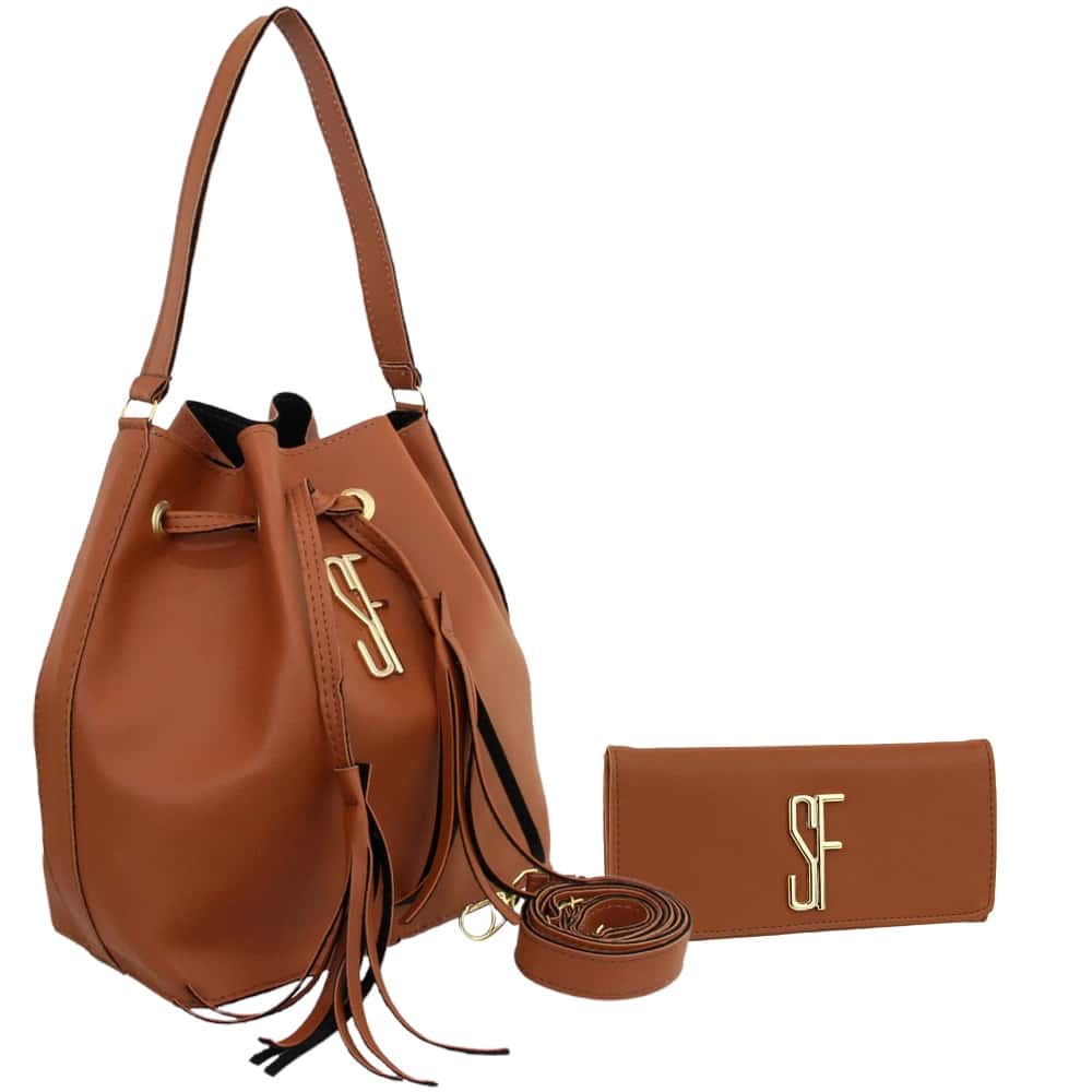 Women Shoulder Bags - 駝色 - 查看 1