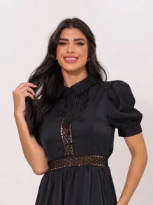 Women Dresses - Black - View 4