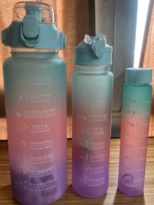 BOTELLA DE AGUA MOTIVACIONAL - Morado - Ver 2