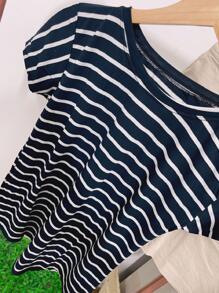 Women T-Shirts - 黑色 - 查看 3