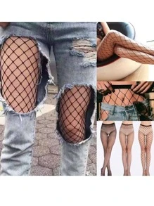 Women Tights - 黑色 - 查看 2