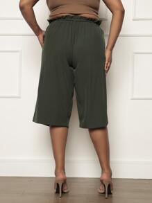 Women Pants - xanh quân đội - Xem 4