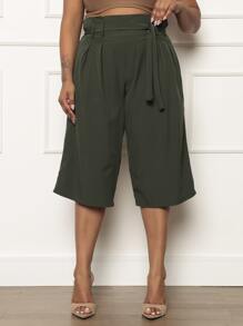 Women Pants - xanh quân đội - Xem 1