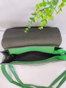 Women Crossbody - 綠色 - 查看 4