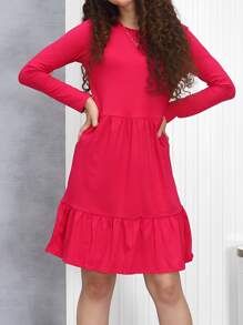 Women Dresses - 粉色 - 查看 4