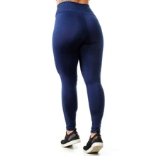 Women Sports Leggings - Màu xanh lam - Xem 2