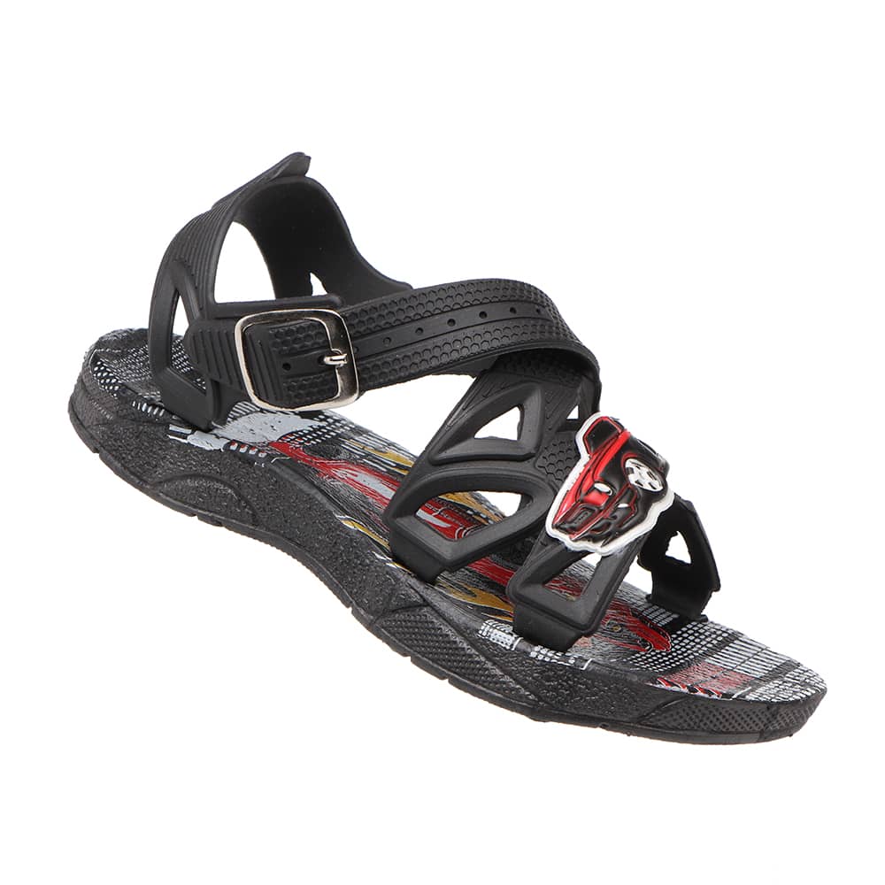 Kids Home Slippers - 黑色 - 查看 1