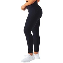 Women Sports Pants - 黑色 - 查看 2