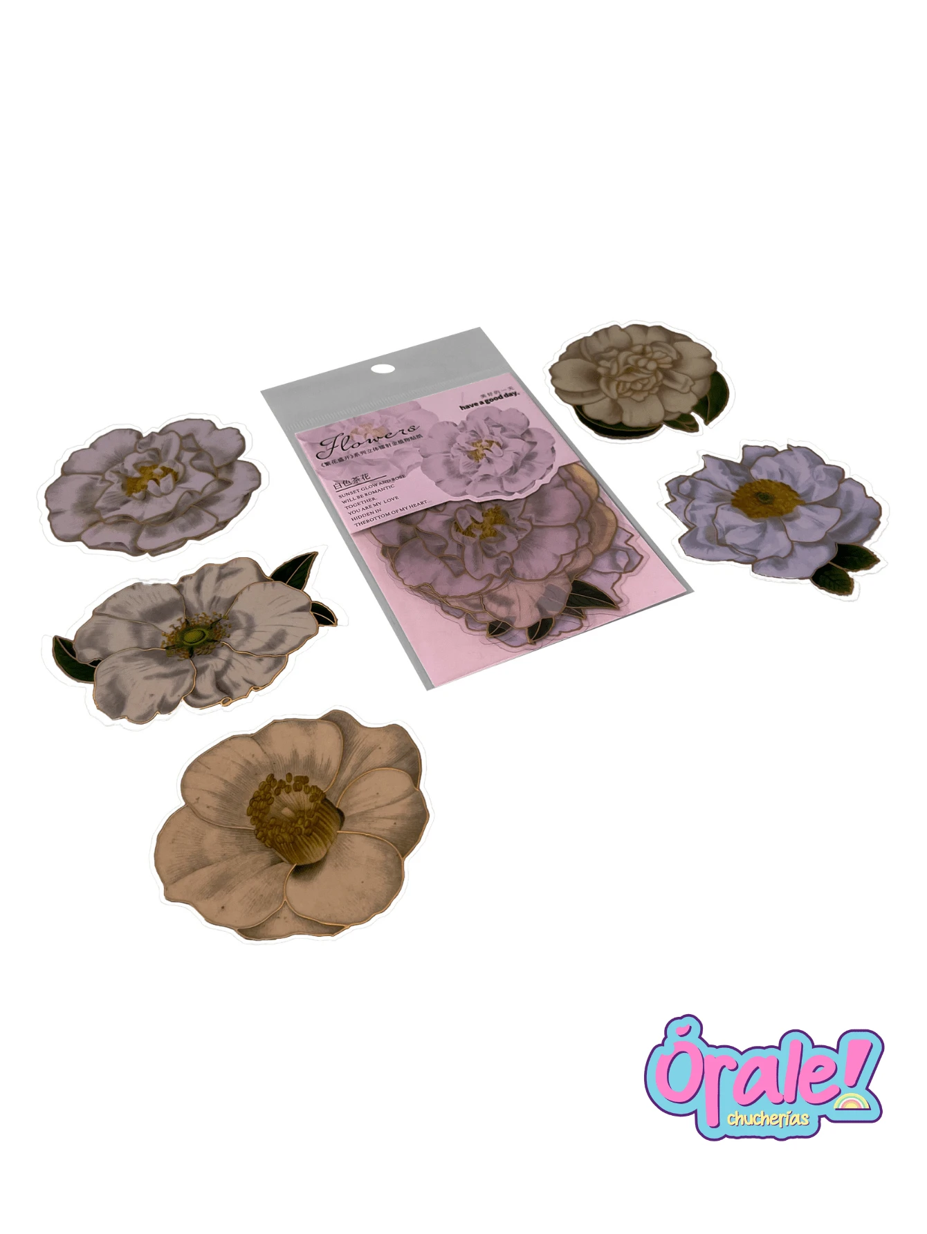 Floral Aesthetic Sticker Set