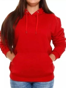 Men Sweatshirts - 紅色 - 查看 2