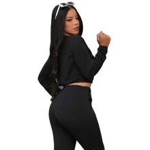 Women Pants - màu đen - Xem 6