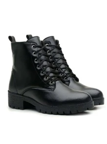 Women Fashion Boots - màu đen - Xem 1