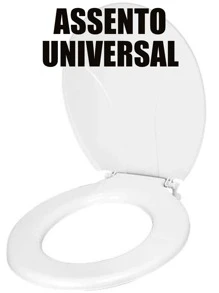 -TOILET SEAT UNIVERSAL WHITE TOILET LID UNIVERSAL TOILET SEAT TOILET LID - 白色 - 查看 4