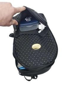 SHEIN KIDS Mochila Universitária Modinha Feminina Para Meninas com Detalhe Courino