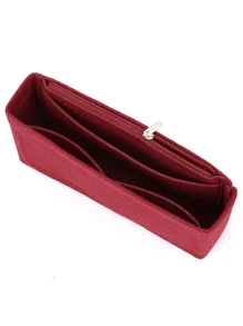 Inner Bag/tote Organizer/divider/shopping Bag Liner/storage Bag - Burgundy - View 5