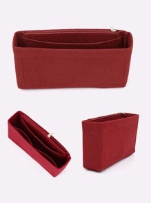 Inner Bag/tote Organizer/divider/shopping Bag Liner/storage Bag - Burgundy - View 6