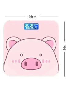 Digital Tempered Glass Home Body Scale Scale - 粉色 - 查看 6