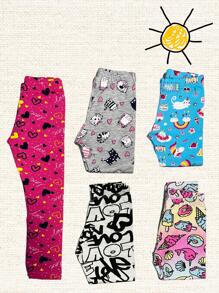 Young Girls Leggings - 彩色 - 查看 3