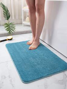 Vật dụng trong nhà Phòng tắm Chống-Mặt trượt , Nước Hấp thụ Sàn nhà Lối vào Tấm lót Đối với Phòng ngủ , Phòng khách Và Nhà vệ sinh - Màu xanh bụi bặm - Xem 2