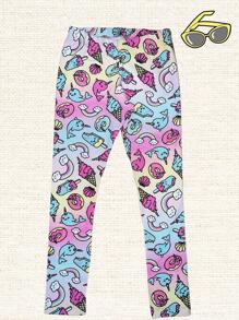 Young Girls Leggings - 彩色 - 查看 5