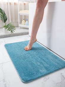 Vật dụng trong nhà Phòng tắm Chống-Mặt trượt , Nước Hấp thụ Sàn nhà Lối vào Tấm lót Đối với Phòng ngủ , Phòng khách Và Nhà vệ sinh - Màu xanh bụi bặm - Xem 3