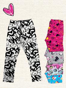 Young Girls Leggings - 彩色 - 查看 4