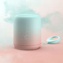 Sanag X6s Bt 音箱 5.0 無線 Tws 音箱迷你 Ipx5 防水戶外便攜式 Tf 卡小低音音箱 - 綠粉色 - 查看 1