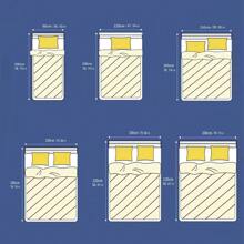 1件柔软舒适细腻防滑纯色床裙。毛绒绒涤纶现代纯苔绿色床罩，亲肤透气暖奶绒360度包裹，不含荧光增白剂，适合裸睡，简约合身床垫罩、床垫保护套、防尘罩，适合在节日和聚会时赠送给父母、家人和朋友，或作为家纺礼物（不含枕套），非常适合万圣节、圣诞节礼物 - 藍色 - 查看 6