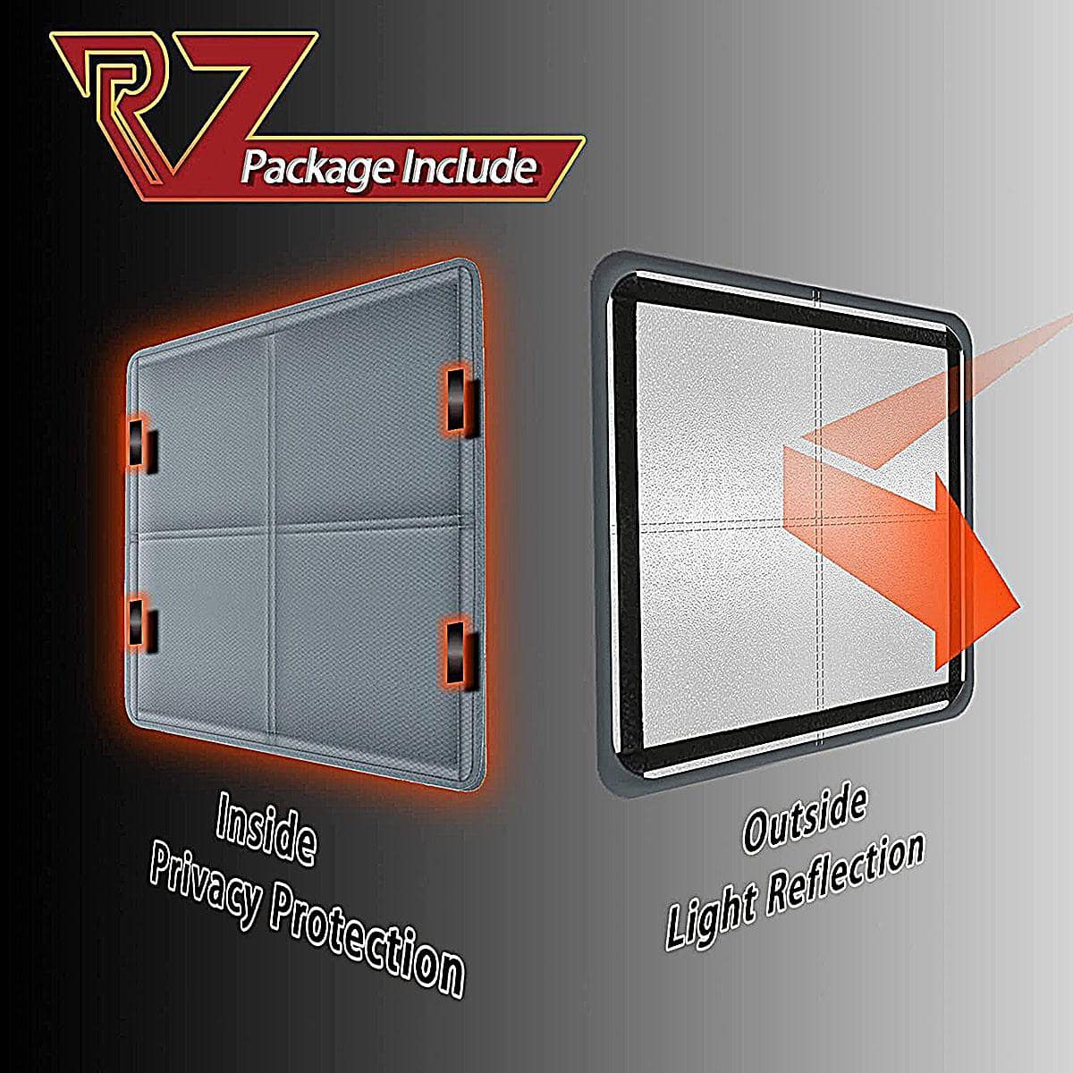 RV Skylight Cover Insulate Your Roof Vent with 16 x 16 RV Vent Shade