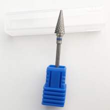 钨钢伞形中号打磨美甲磨头角质层去除钻头指甲钻头用于修甲修脚、美甲用品、美甲工具、美甲工具、返校、指甲、美甲工具用于按压指甲 - 藍色 - 查看 4