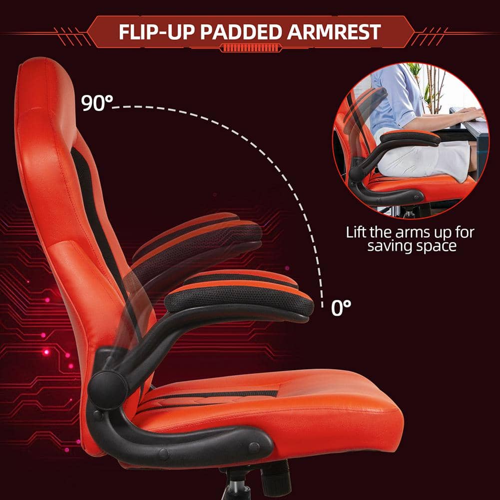 VERYKE Video Game Chairs, Black Gamer Chairs for Adults, Computer