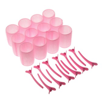 24pcs/Set Large Size Hair Roller With Clips, Self-Grip Hair Curlers Suitable For Long/Medium/Short Hair & Bangs DIY Curling (Includes 12 Large Size Roller Tubes + 12 Clips), Hair Rollers, Heatless Curls, Hair Curler, Hair Products And Accessories For Barber Salon Beauty Travel Essentials,Back To School,Travel Holiday Essentials,Hair Accessories For Women,Hair Curlers,Curly Hair Brush,Rollers,Curly Hair Products,Curler,Rollers For Hair,Hair Curl,Curly Hair Tools,Hair Roller,Hair,Hair Rollers,Curly Hair,Heatless Curl,Heatless Curls,Hair Curler,Barber,Hair Tools,Hair Products,Hair Accessories,Hair Curlers,Barber Accessories,Travel,Rollers,Hair Stuff,Hair Accessories,Curly Hair Products,Curler,Rollers For Hair,Hairdressing Equipment,Accessories,Hair Curl,Curly Hair Tools,Hair Roller,Christmas,Barbershop,Hair Curling Iron, Barber Accessories, Hair Accessories, Curling Iron, Hairdressing,Heatless Waves,Travel Essentials,Travel Essential,Hairstyle,Hairdressing
