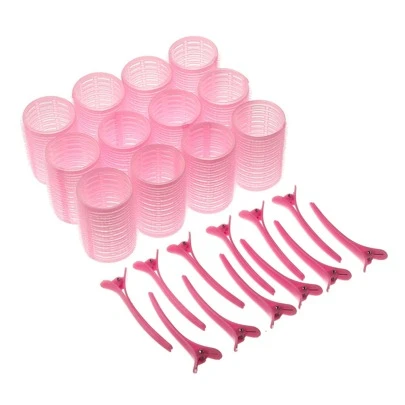 24pcs/Set Large Size Hair Roller With Clips, Self-Grip Hair Curlers Suitable For Long/Medium/Short Hair & Bangs DIY Curling (Includes 12 Large Size Roller Tubes + 12 Clips), Hair Rollers, Heatless Curls, Hair Curler, Hair Products And Accessories For Barber Salon Beauty Travel Essentials,Back To School,Travel Holiday Essentials,Hair Accessories For Women,Hair Curlers,Curly Hair Brush,Rollers,Curly Hair Products,Curler,Rollers For Hair,Hair Curl,Curly Hair Tools,Hair Roller,Hair,Hair Rollers,Curly Hair,Heatless Curl,Heatless Curls,Hair Curler,Barber,Hair Tools,Hair Products,Hair Accessories,Hair Curlers,Barber Accessories,Travel,Rollers,Hair Stuff,Hair Accessories,Curly Hair Products,Curler,Rollers For Hair,Hairdressing Equipment,Accessories,Hair Curl,Curly Hair Tools,Hair Roller,Christmas,Barbershop,Hair Curling Iron, Barber Accessories, Hair Accessories, Curling Iron, Hairdressing,Heatless Waves,Travel Essentials,Travel Essential,Hairstyle,Hairdressing