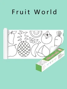 3m 兒童塗鴉和著色紙捲，大壁紙保護牆壁，塗鴉和反复粘貼在牆上 - 彩色 - 查看 8