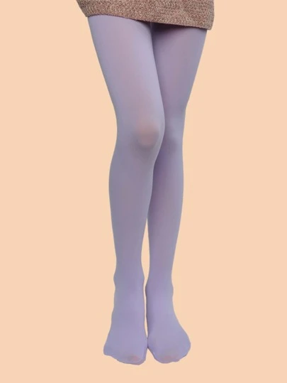 兒童彩色緊身褲襯裡和舞蹈襪