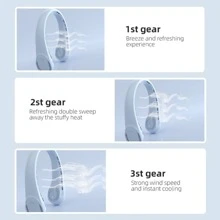 360度掛脖風扇,便攜式面部風扇,個人usb免提迷你可穿戴運動手持小巧新風扇,適用於旅行辦公室房間家用戶外