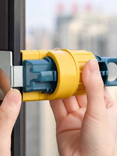 1 件蓝色多功能扣式收纳架，用于室内晾衣、阳台或窗台装饰秋季装饰节日装饰房间装饰家居装饰秋季装饰卧室装饰