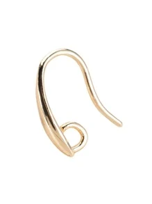 10pcs/pack Diy Handmade Earring Findings Small Earwire Hooks 16mm Earwires