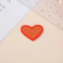 31入組無紡布&熱熔膠心形布貼花服飾配件 - 彩色 - 查看 3