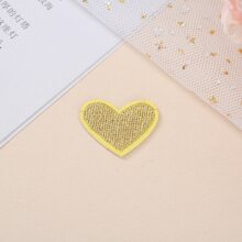 31入組無紡布&熱熔膠心形布貼花服飾配件 - 彩色 - 查看 9