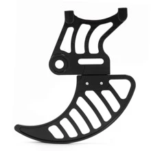TARAZON Black Aluminum Rear Dual Caliper Mount Shark fin disc Guard for Sur-ron LB Light Bee X For Segway X260