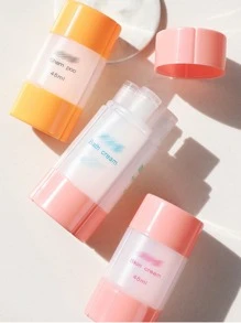 1 个旅行瓶，3 合 1 旅行防漏瓶可再填充，适用于旅行健身露营，3 合 1 旅行装洗漱用品洗发水乳液瓶，男女皆宜（45 毫升）旅行必需品，海滩旅行收纳袋，暑假返校学校用品节日必备配件迷你女士香水男士香水 - 粉色 - 查看 4