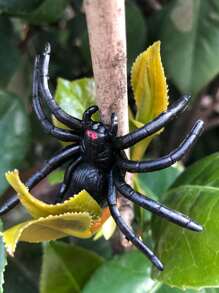 10 Pieces Simulation Soft Rubber Spider Toys Prank Props Small Fun Decoration Suitable for Home and Party Decoration 10pcs