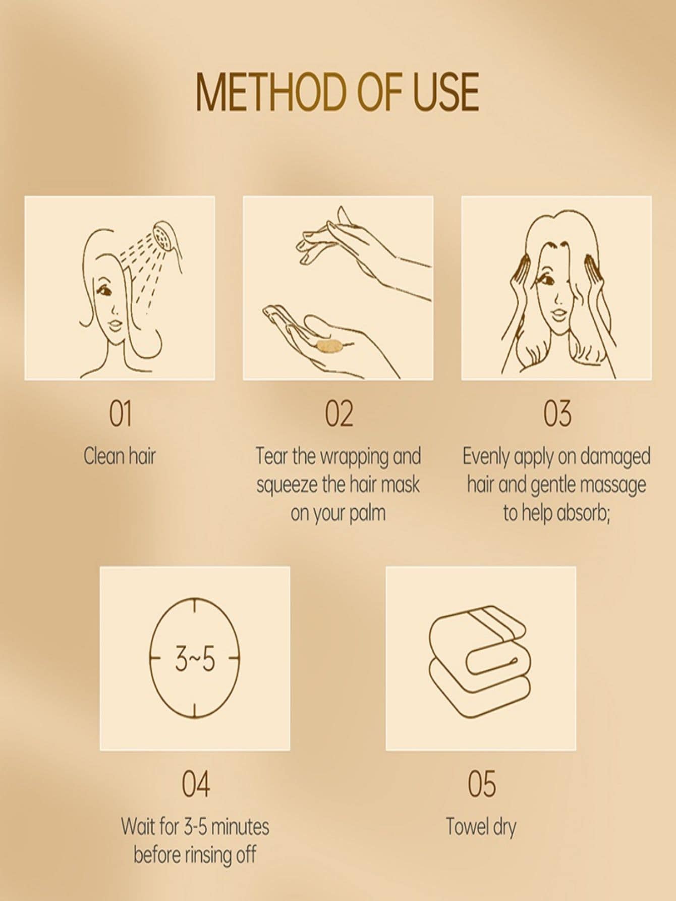 5ML/15ML/30ML/50ML/Head Hair Care Hair Essence Oil Hair Repair Treatment Serum for Frizzy and Dry Hair Nourishing Hair - Multicolor - View 4