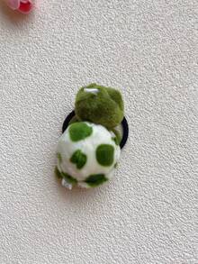 1 Máy Tính Dễ Thương Cá Tính Rùa Búp Bê Dây Buộc Tóc Đồ Chơi Sang Trọng Cho Bé Gái - Màu xanh lá cây đậm - Xem 5