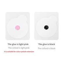 Glamlash 1 pieza 5ml 1S extensión de pestañas pegamento individual falso Pestañas negro Adhesivo Kit para profesional usar