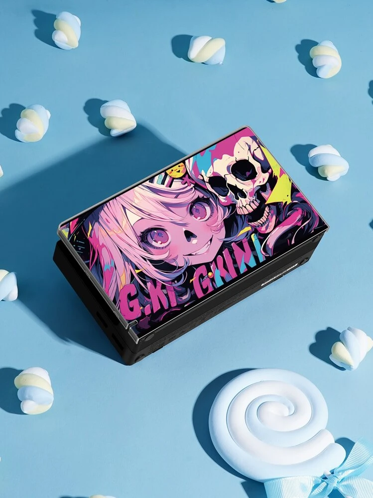 女の子 と スケルトン ケース Switch OLED対応 | SHEIN JAPAN