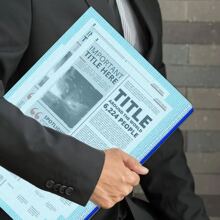 1 Peça Bolsa de Tela Impermeável Tamanho A3 de Grande Capacidade para Estudante de Arte, Adequada para Jogos de Mesa, Suprimentos de Escritório e Sala de Aula, Volta às Aulas, Material Escolar - Branco - Visão 3