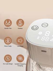 H HIBOBI Hands-Free Multifunctional Electric Liquid Collector - White - View 4