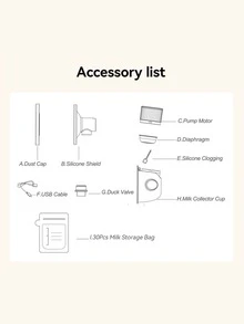H HIBOBI Hands-Free Multifunctional Electric Liquid Collector - White - View 6